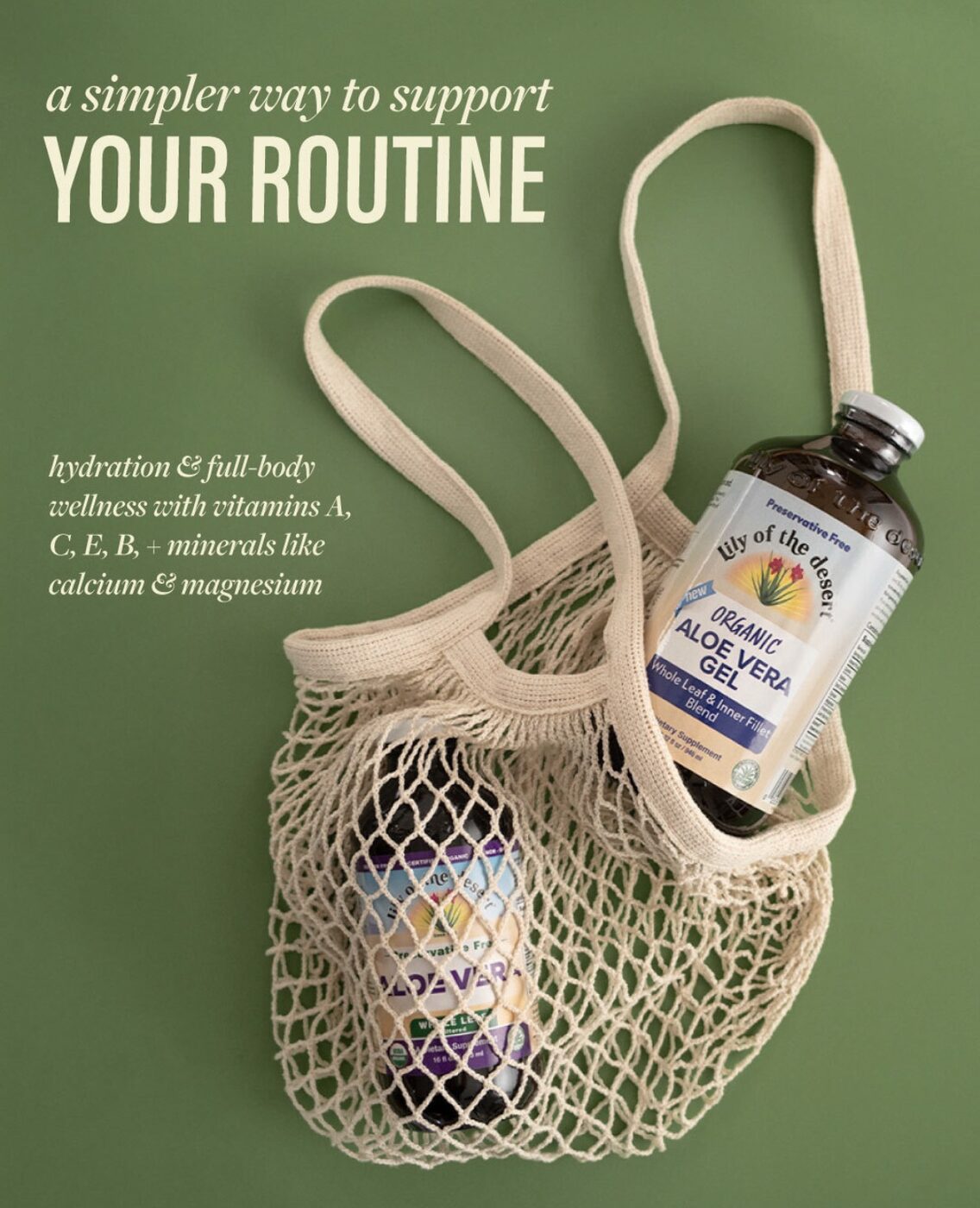Tote bag: a simpler way to support your routine