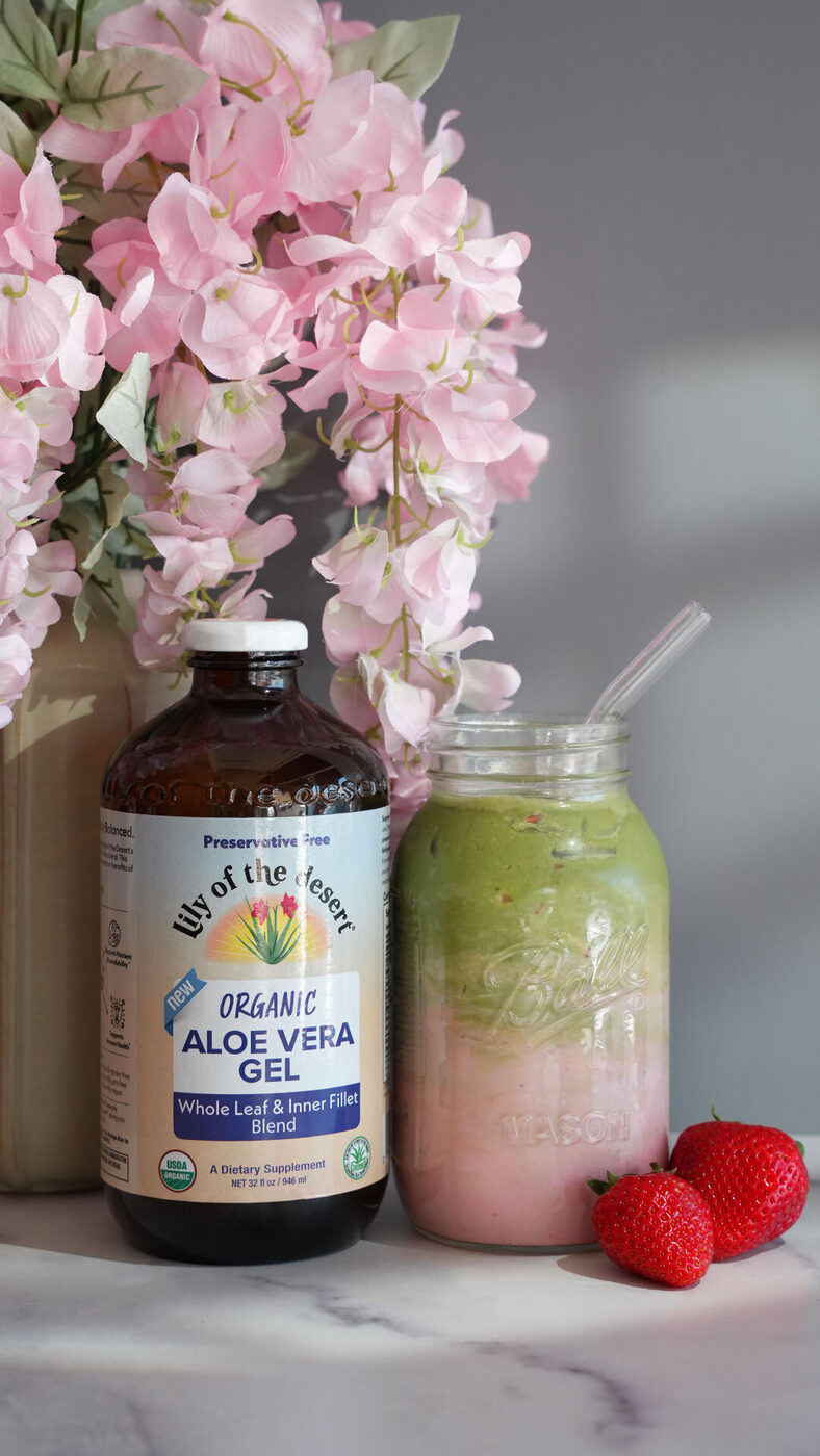Strawberry Aloe Matcha